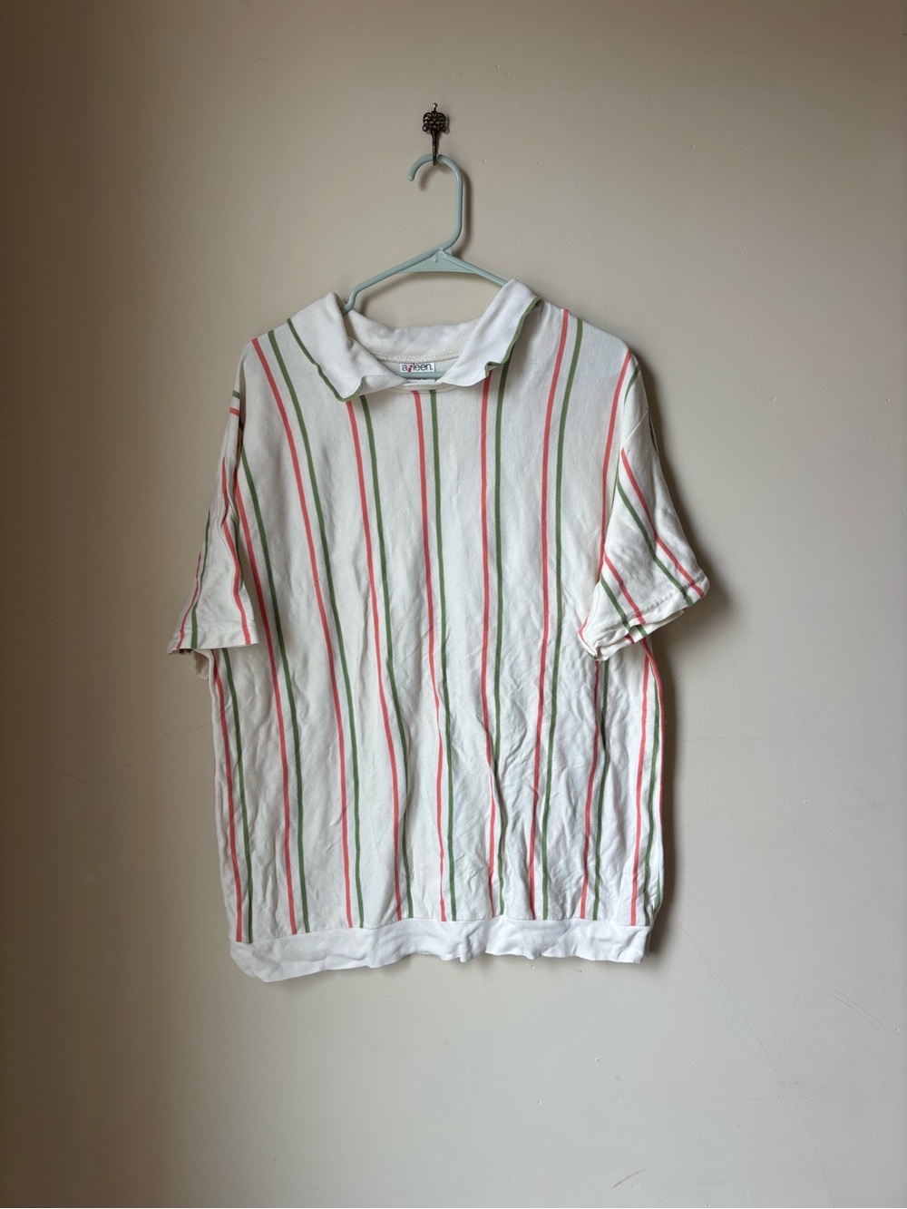 vintage Aileen Too collared knit top